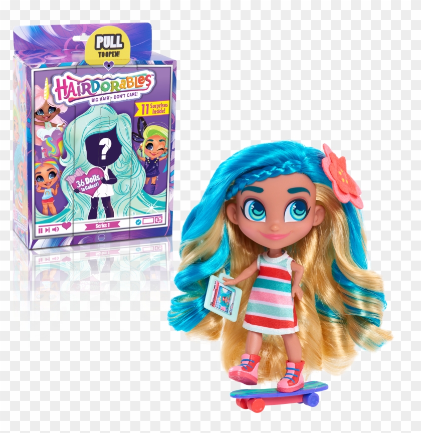 Hairdorables ‐ Collectible Surprise Dolls And Accessories - Hairdorables Walmart Clipart #4683455