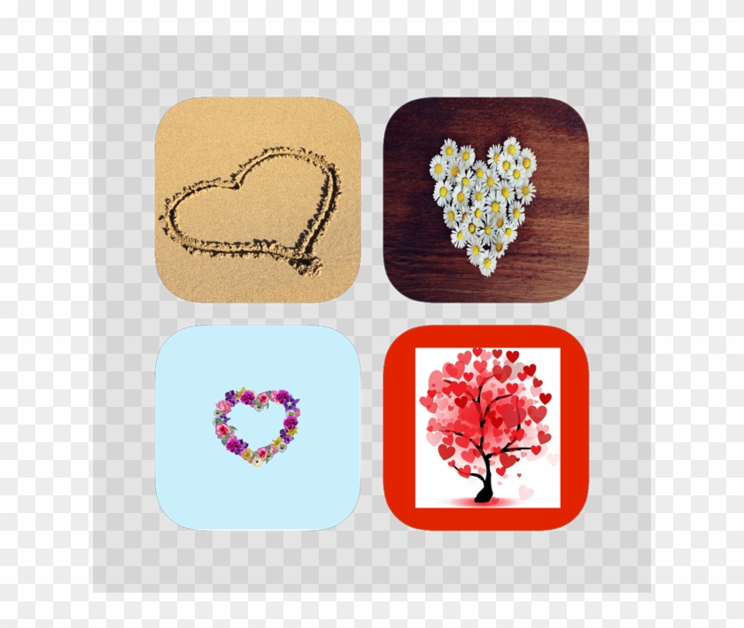 My Heart Sticker Bundle 4 - Floral Design Clipart