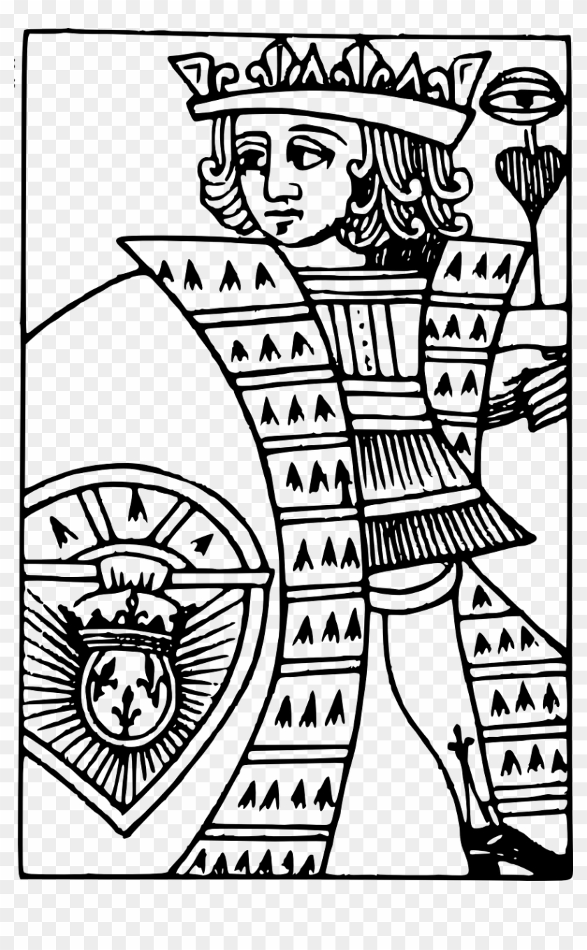 Playing Card King Card Deck Deck Png Image - King Playing Card Old Clipart