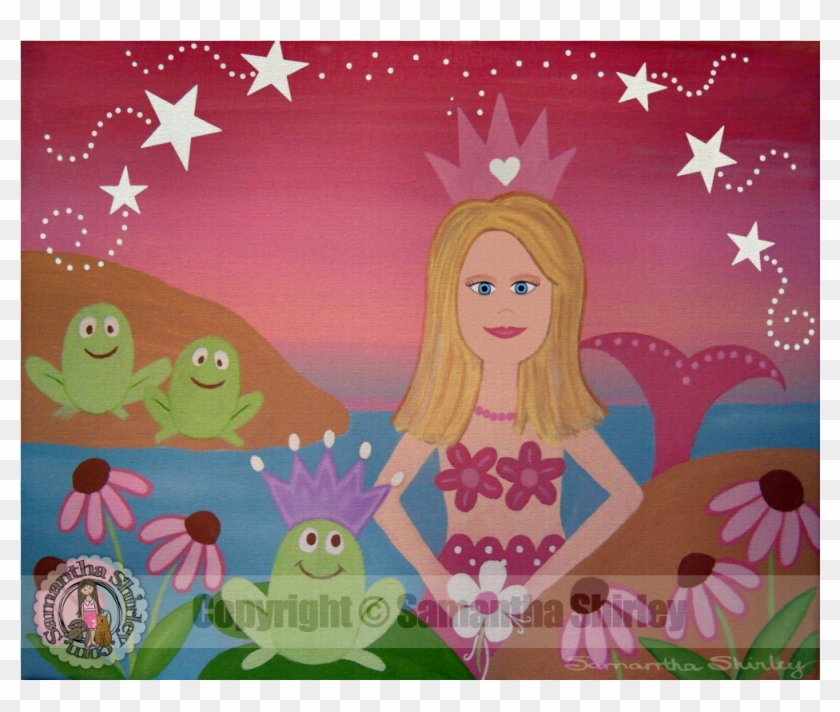 Kiss The Frogs - Illustration Clipart #4683663