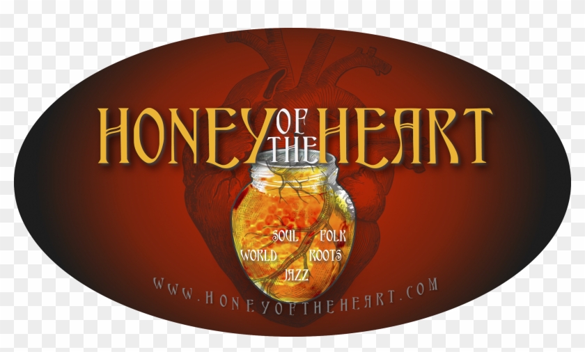 Small Oval Honeyheart Jar Sticker - Total Eclipse Of The Heart - Png Download