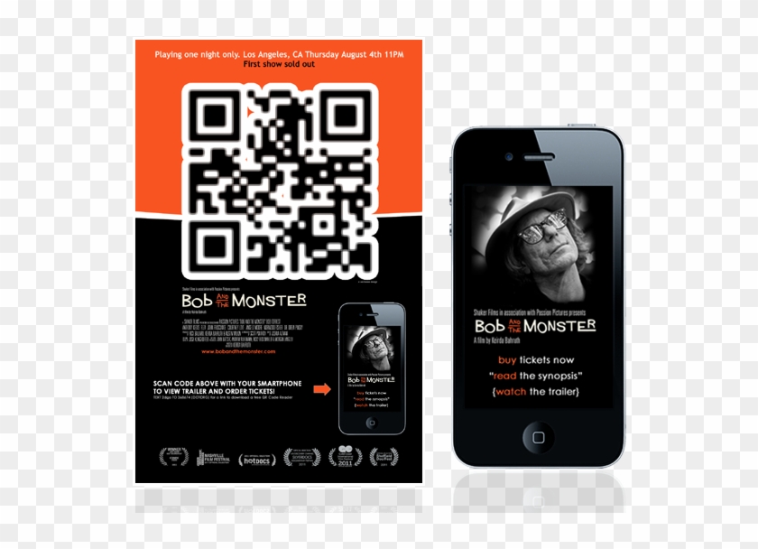 Send Us A Message - Movie Ticket Scan Code Clipart #4683887