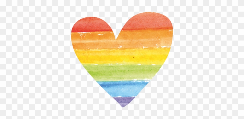 Filterlove Heart , Gay Rainbow - Gelatin Dessert Clipart