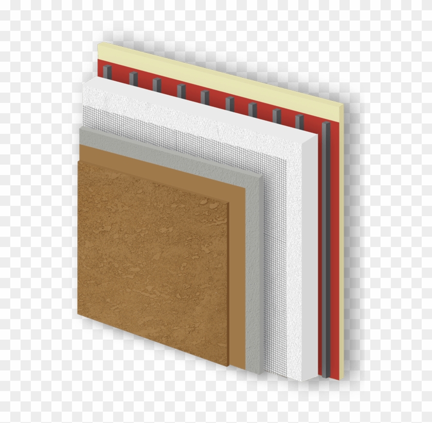 Akroflex Water Managed Plus Cutaway - Eifs System Clipart