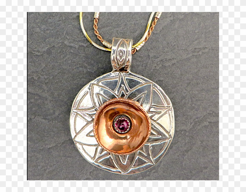 Jewel Cup Mandala Custom Jewelry 1 - Locket Clipart #4685106