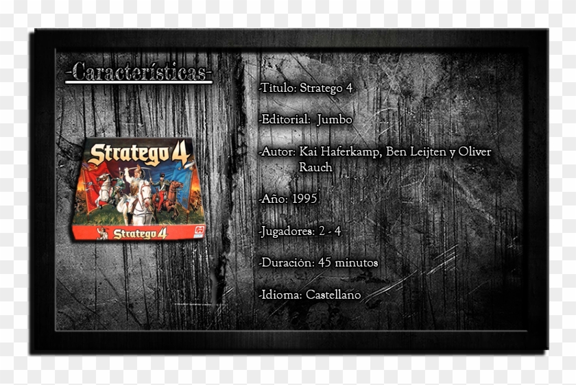 Ya De Pequeño Conocía Este Juego Gracias A Un Juego - Stratego Board Game Clipart