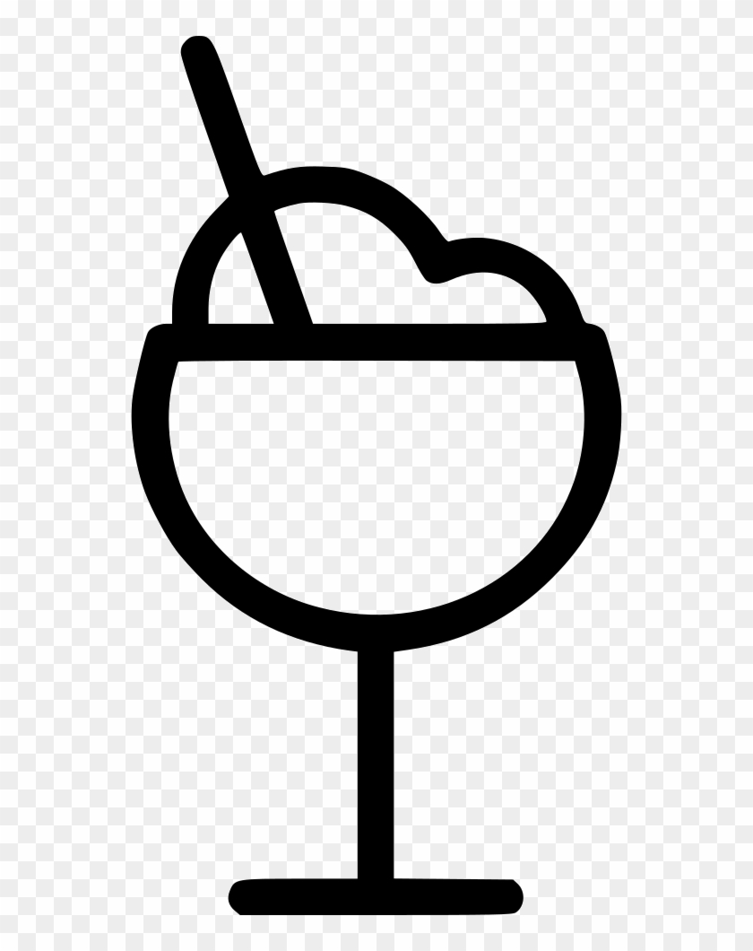 Fruit Ice Desert Glass Svg Png Icon Free Download Clipart