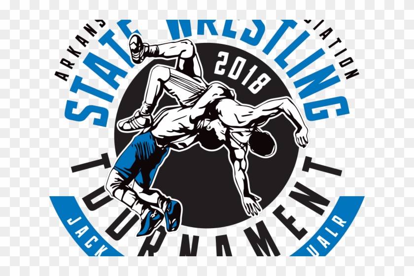 Wrestling Clipart Fila - Graphic Design - Png Download