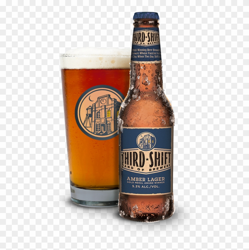 If - Third Shift Amber Lager Clipart