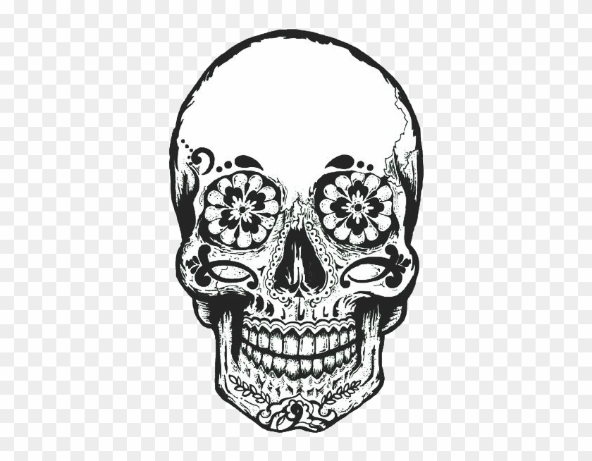 Skull Calavera Cap Dead Day Of The Clipart - Sugar Skull Transparent Background - Png Download