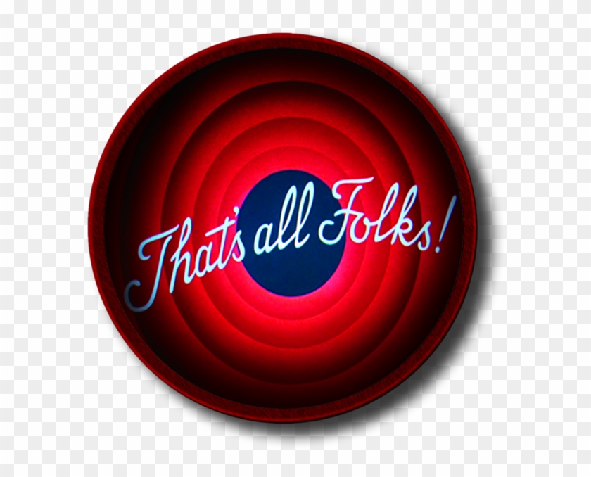 That's All Folks Icon By Slamiticon - That's All Folks Clipart #4686754