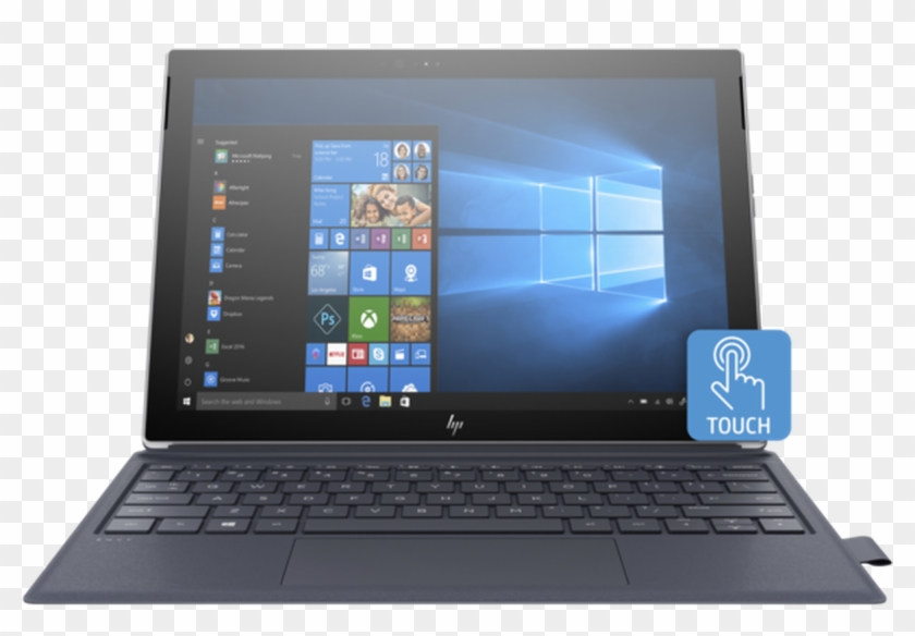 Laptop Windows 10 Png - Hp Spectre Folio Burgundy Clipart #4687087