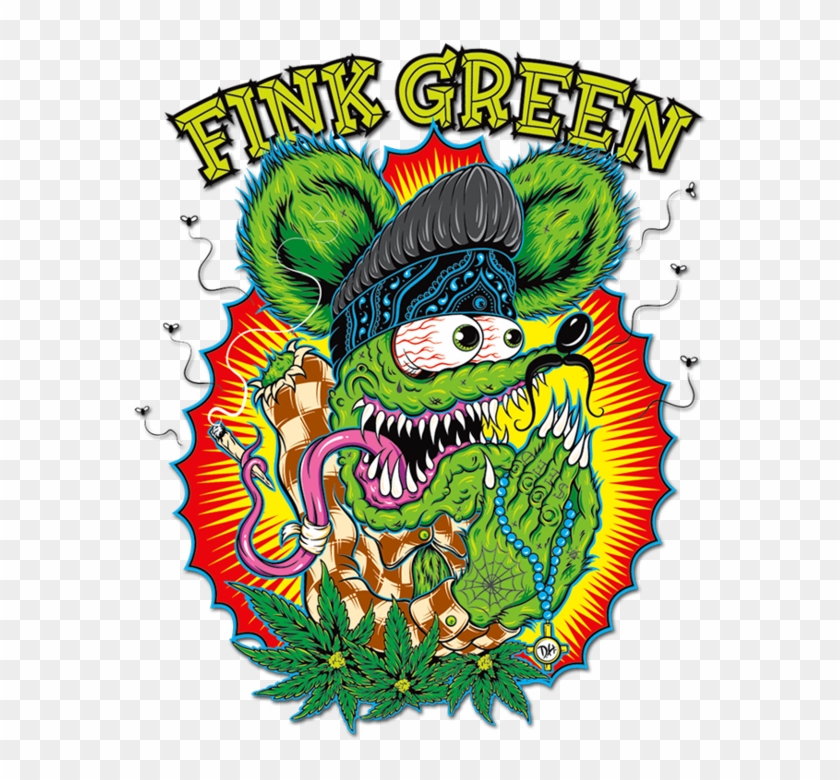 Seedless Clothing Art - Rat Fink Seedless Clipart