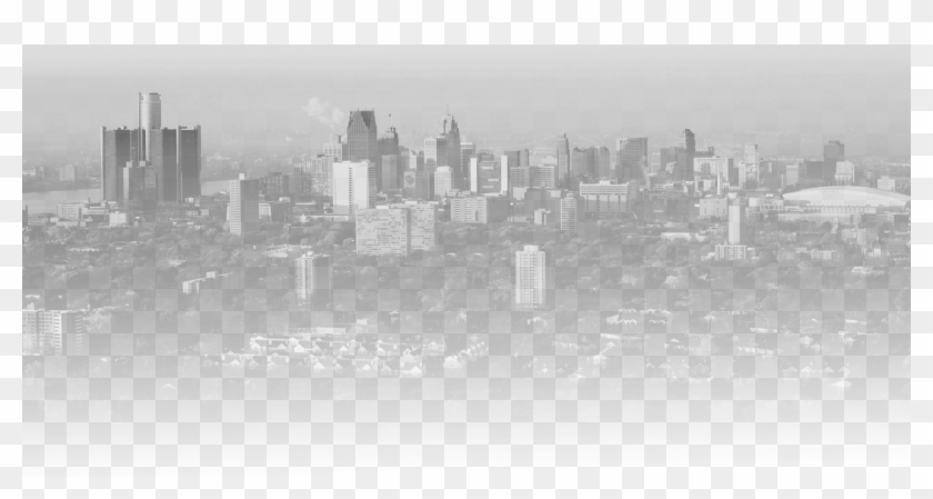 Detroit-bg - Monochrome Clipart #4687483