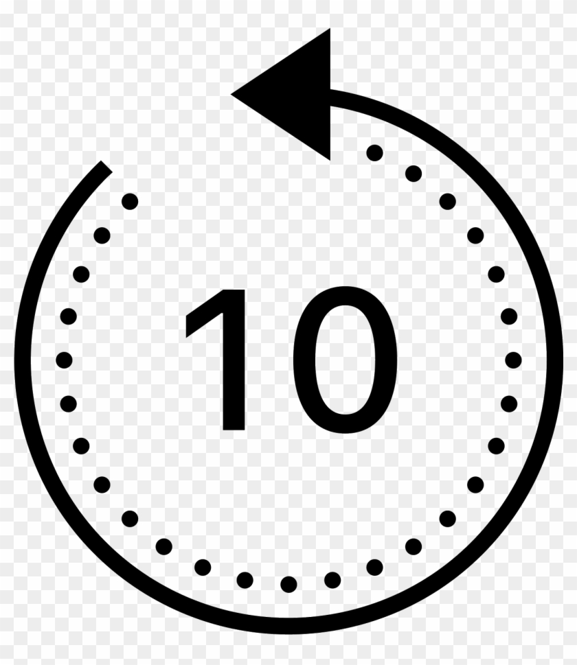 Replay 10 Icon - Messenger Icons Red Clipart