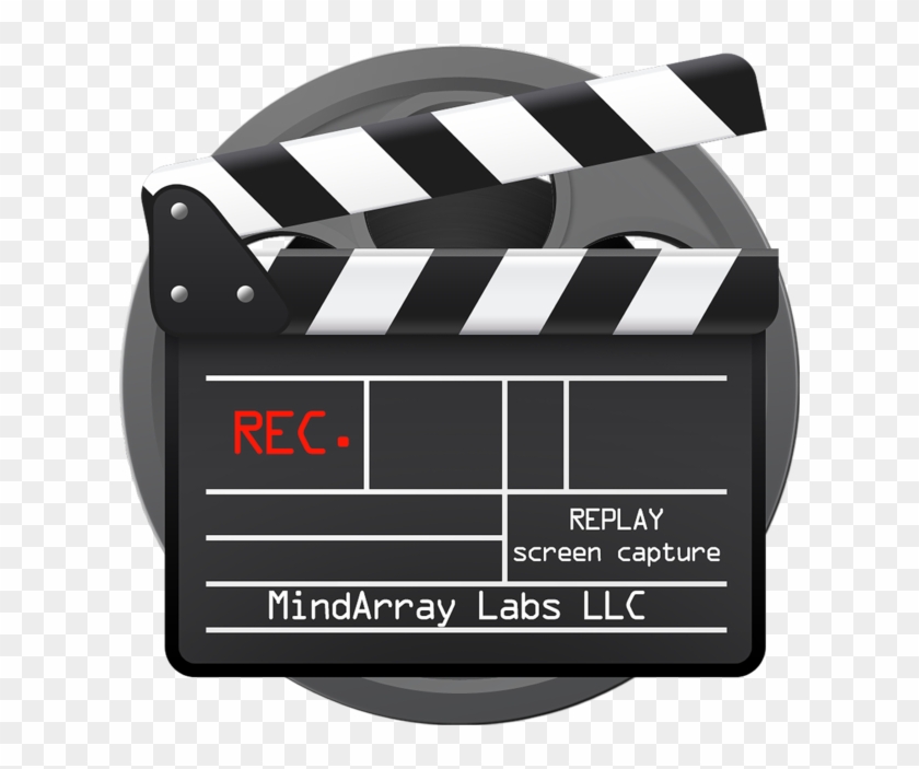 Replay On The Mac App Store - Action Film Reel Clipart #4688150