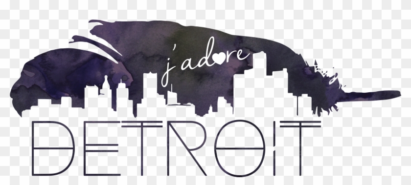 J'adore Detroit - Welcome To The Detroit Clipart #4688202
