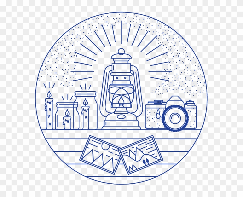 Series Of Icon Style Illustrations For Issue 4 Of Range - Cartoon Clipart