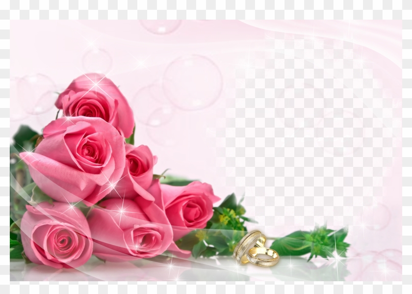 Marcos Gratis Para Fotos - Hope You Feel Better Roses Clipart #4688388