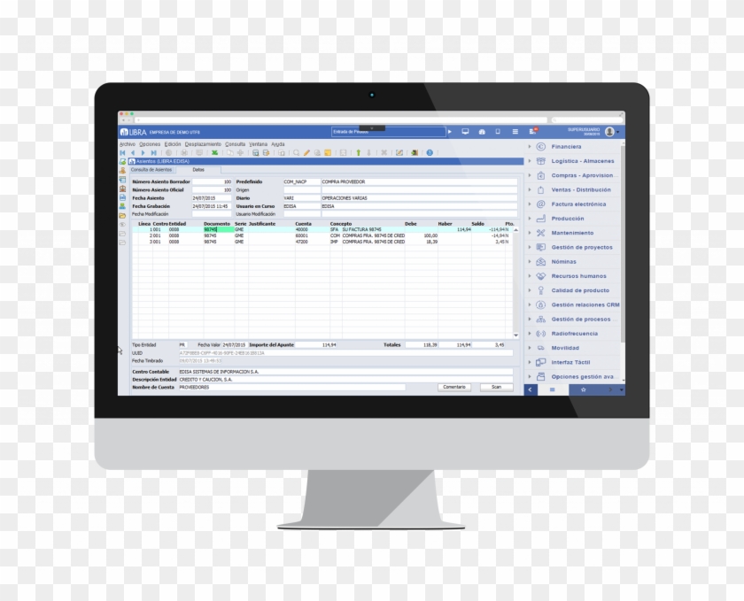 Contabilidad-general - Enterprise Resource Planning Clipart #4689088