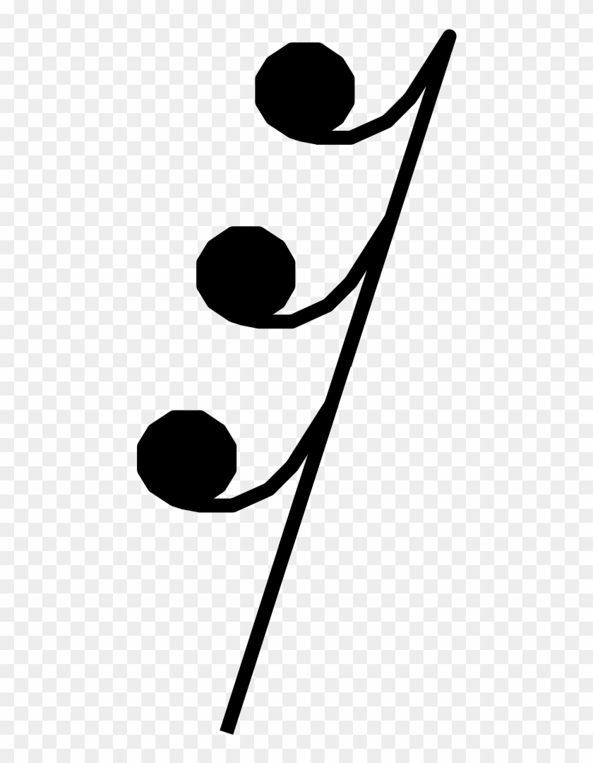 File - Demisemiquaver Rest - Svg - Wikimedia Commons Clipart
