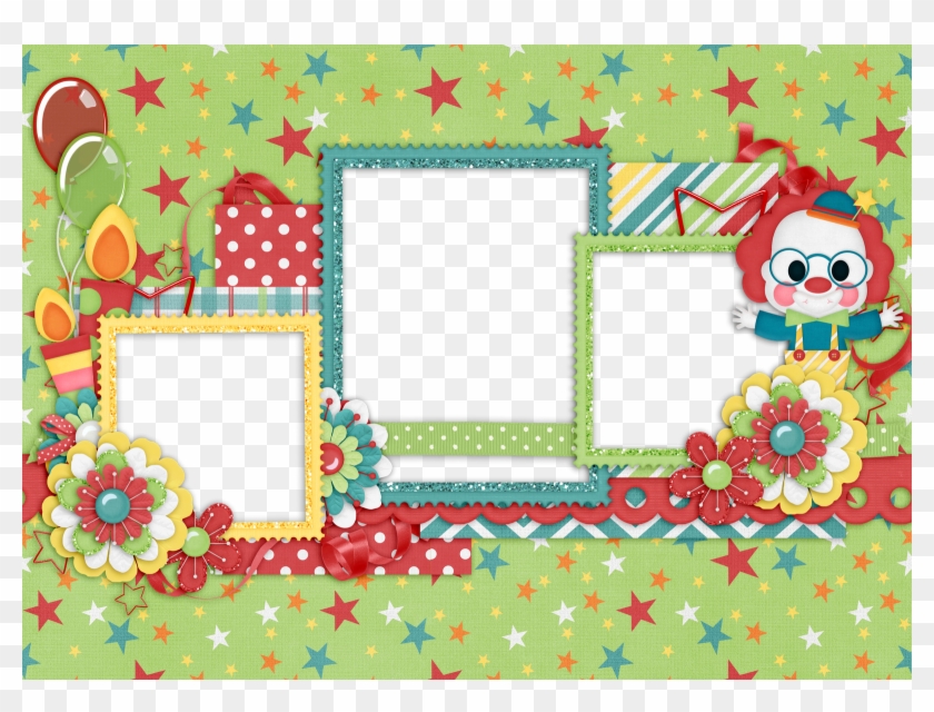 Molduras Png Para Fotos De Aniversário - Picture Frame Clipart