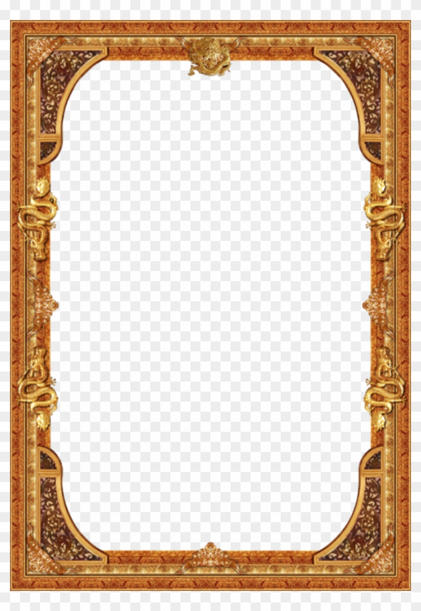 Cadre-png 397610 - Golden Border Frame Png Clipart