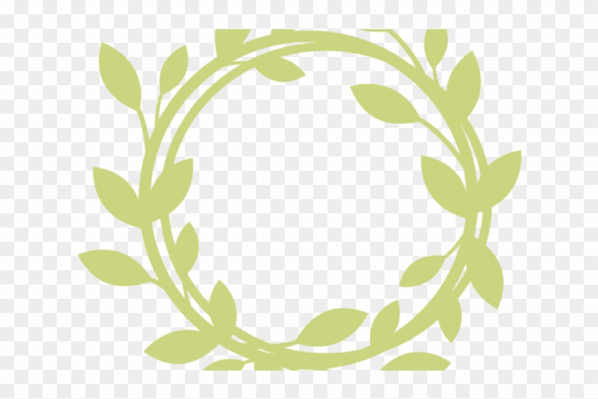 Wreath Clipart Silhouette - Clip Art - Png Download #4691047