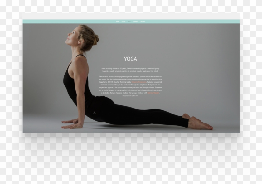 Yoga Page Design Clipart