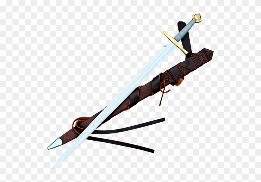 Limited Edition Excalibur Sword With Scabbard And Belt - Sword Clipart