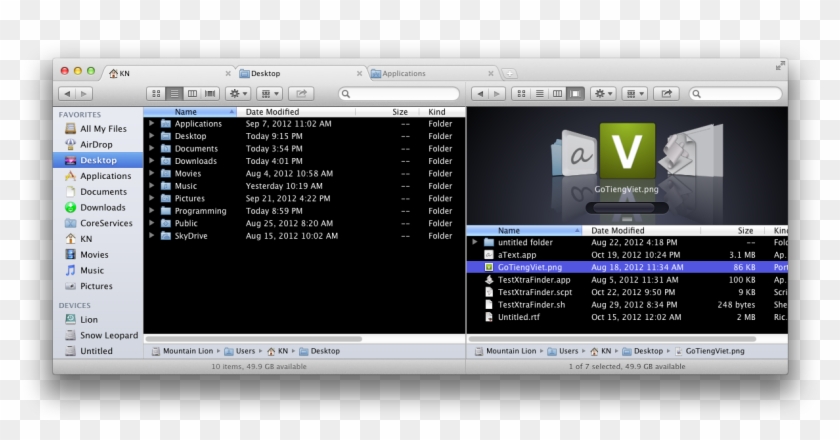 Finder Icon Png , Png Download - Xtra Finder Mac Clipart