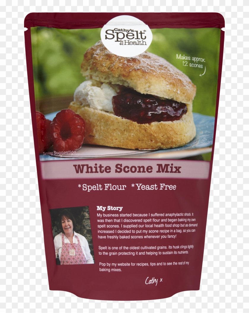 Spelt Scone Mix - Bun Clipart #4691866