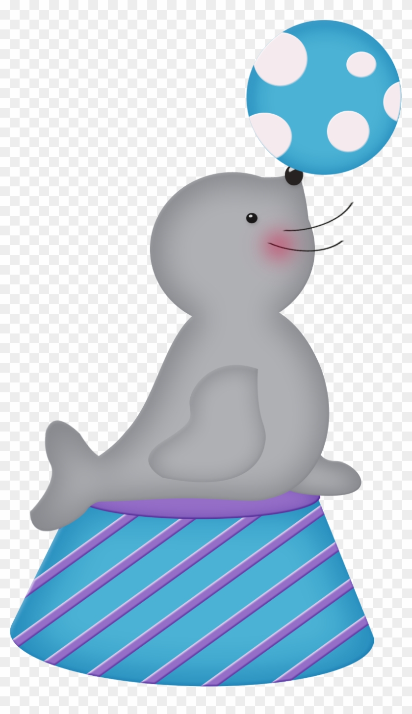 Clipart Royalty Free Carriage Clipart Circus - Foca De Circo Png Transparent Png #4691930