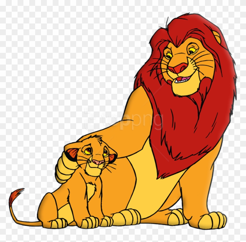 Download Lion King Clipart Png Photo - Lion And Cub Clipart Transparent Png #4692249