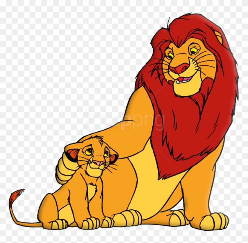 Download Lion King Clipart Png Photo - Lion And Cub Clipart Transparent Png