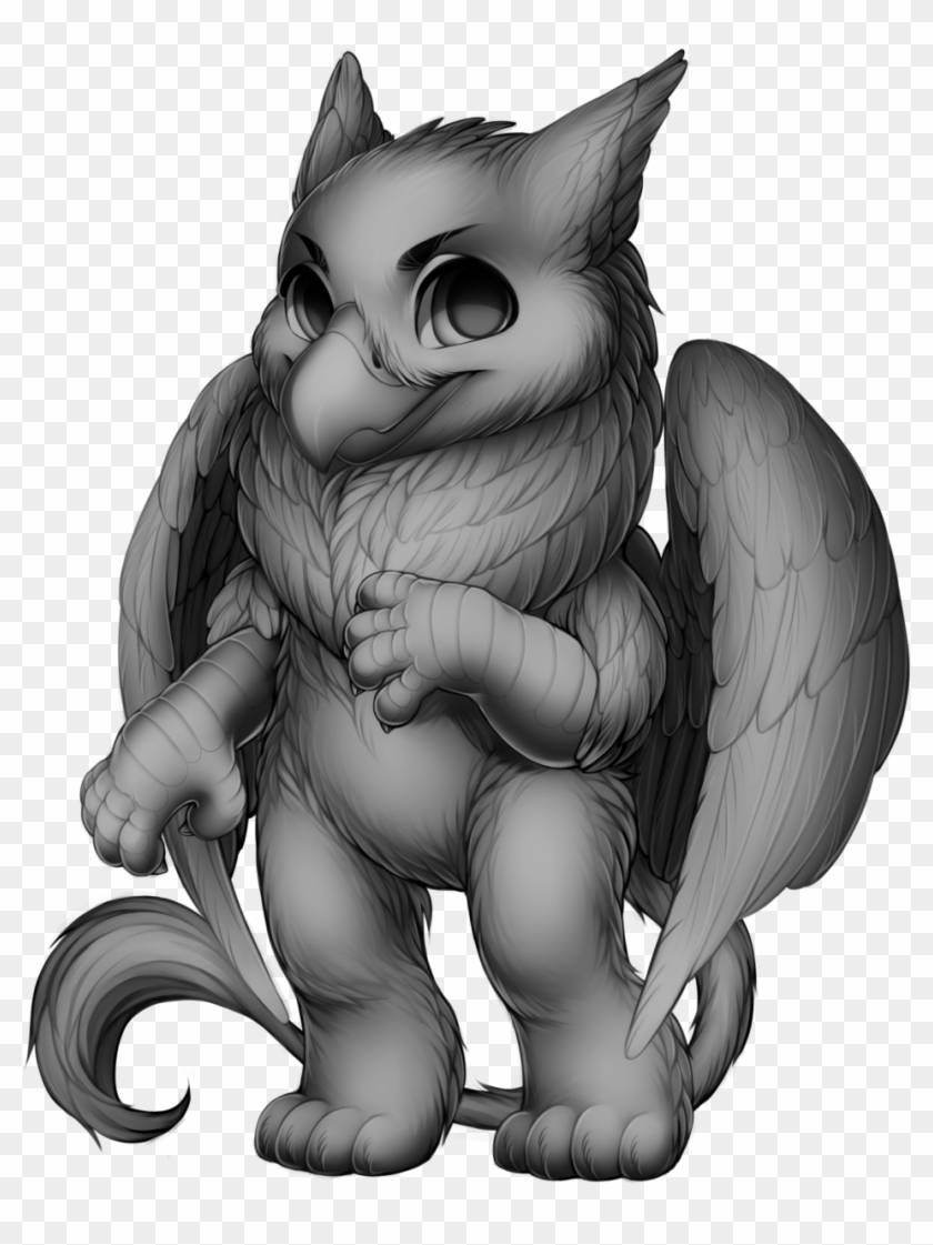 Furvilla Lion Tail Gryphon Base - Free Griffin Furry Clipart