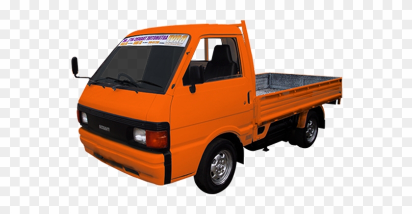 Mazda Bongo - Red Mazda Bongo Truck Clipart