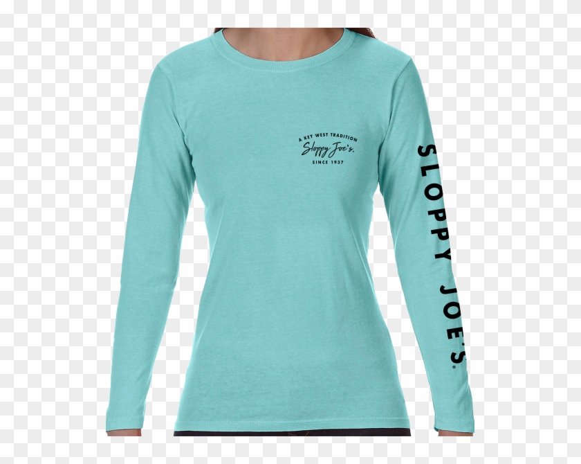 Picture Of Ladies Heartbeat Logo Long Sleeve - Long-sleeved T-shirt Clipart #4692485