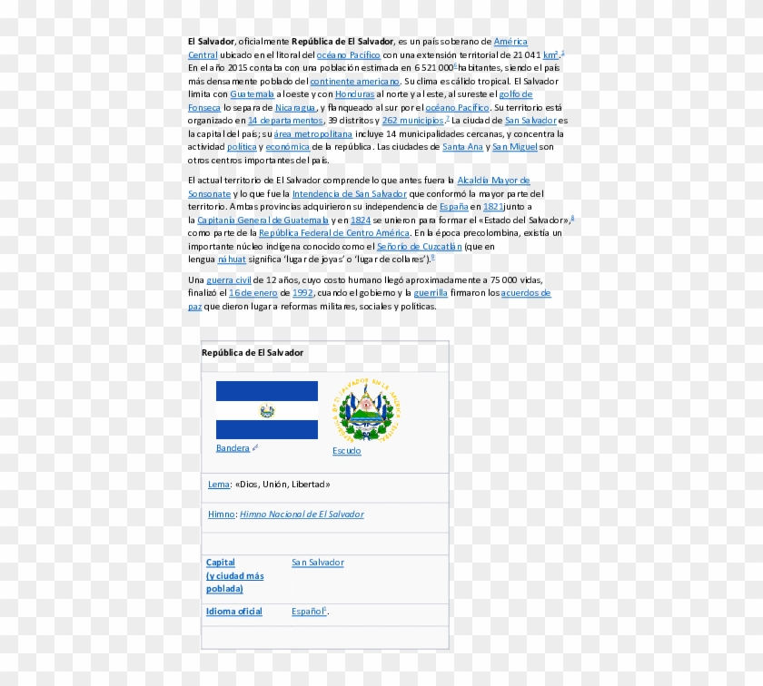 Docx - Salvador Flag Clipart #4692791