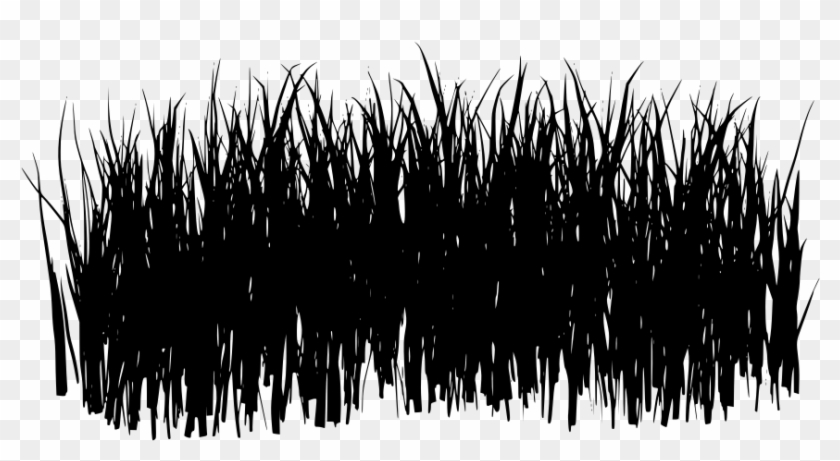 Download Png - Black Grass Png Clipart