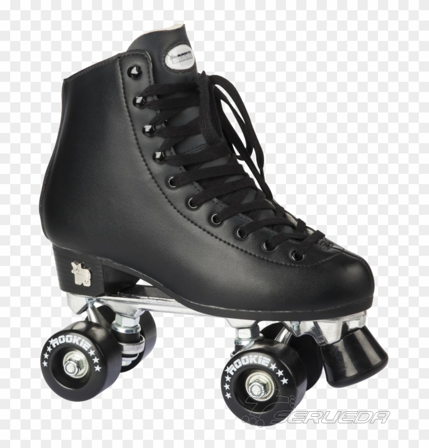 Rookie Patin Tradicional Negro - Rulleskøjter Sort Clipart