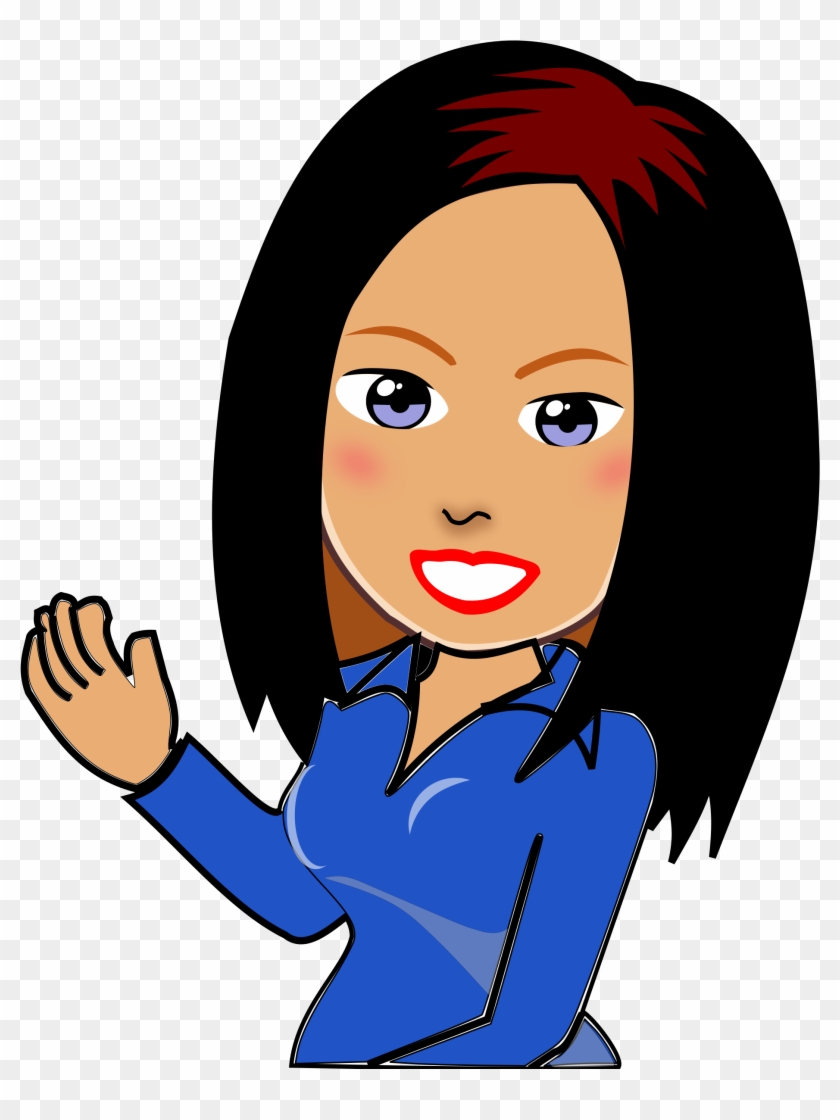 This Free Icons Png Design Of Comic-girl - Comic Girl Clipart Transparent Png #4693213
