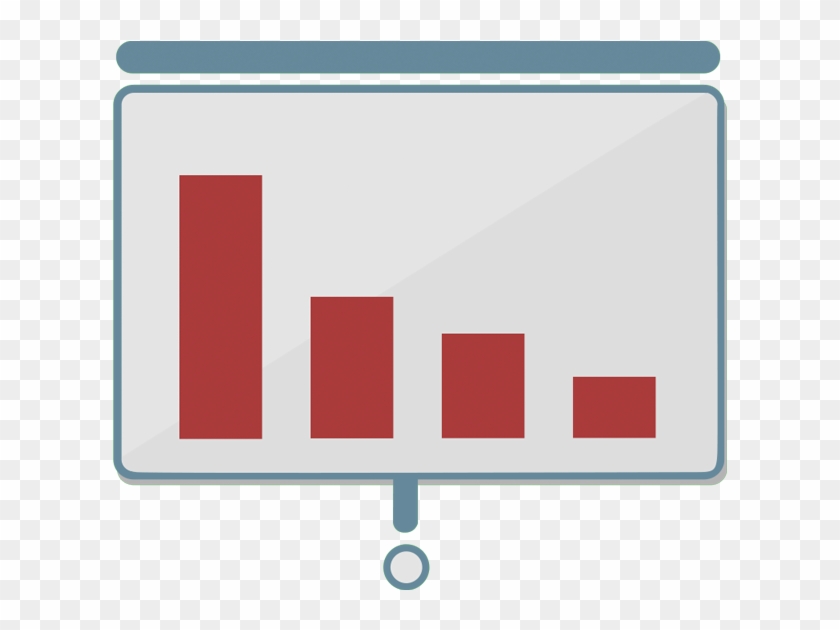 Pull Down Chart Icon Clipart