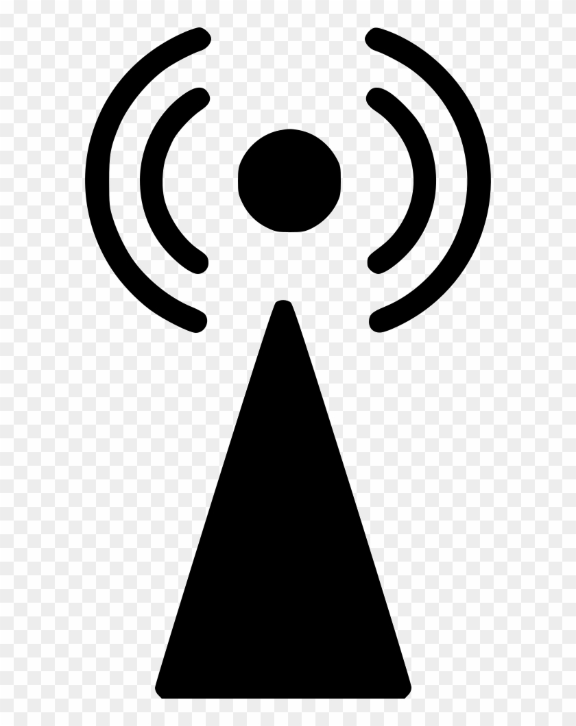 Antenna Radio Signal Comments - Gelombang Radio Icon Clipart