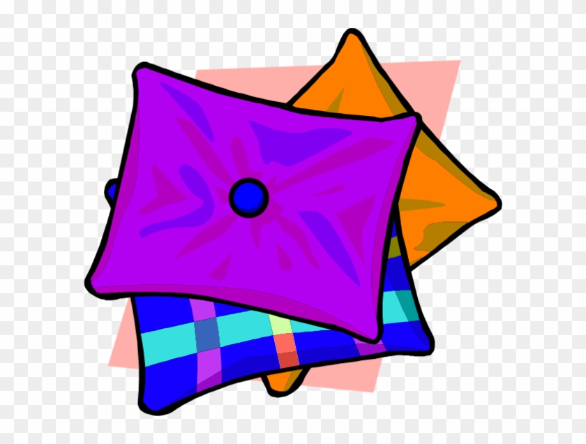 Cushion Clipart Pillow Pencil And In Color Cushion - Clipart Pillows - Png Download #4693665