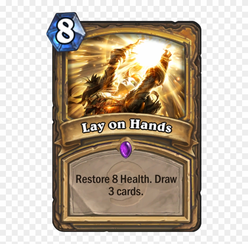 Lay On Hands Card - Void Contract Hearthstone Clipart #4693838