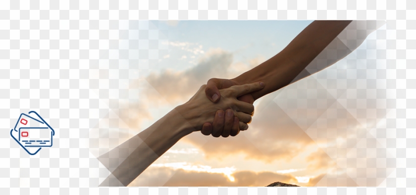 Overdraft On Edc - Holding Hands Clipart