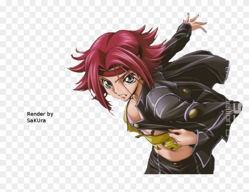 Code Geass Render Photo Codegeass - Code Geass Kallen Hot Clipart