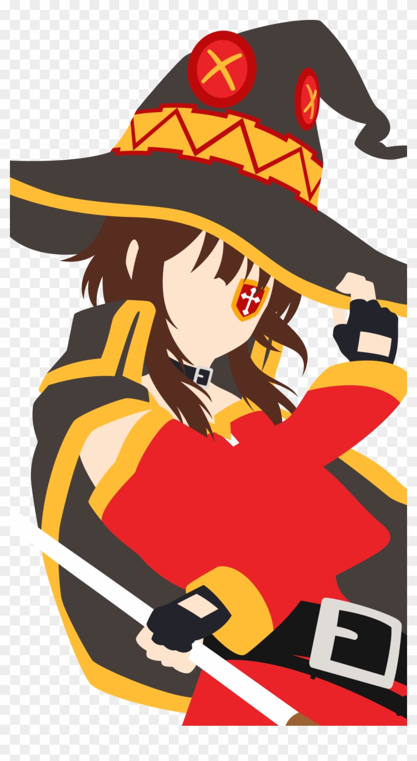 Anime / Konosuba God's Blessing On This Wonderful World - Konosuba Wallpaper Minimalist Clipart