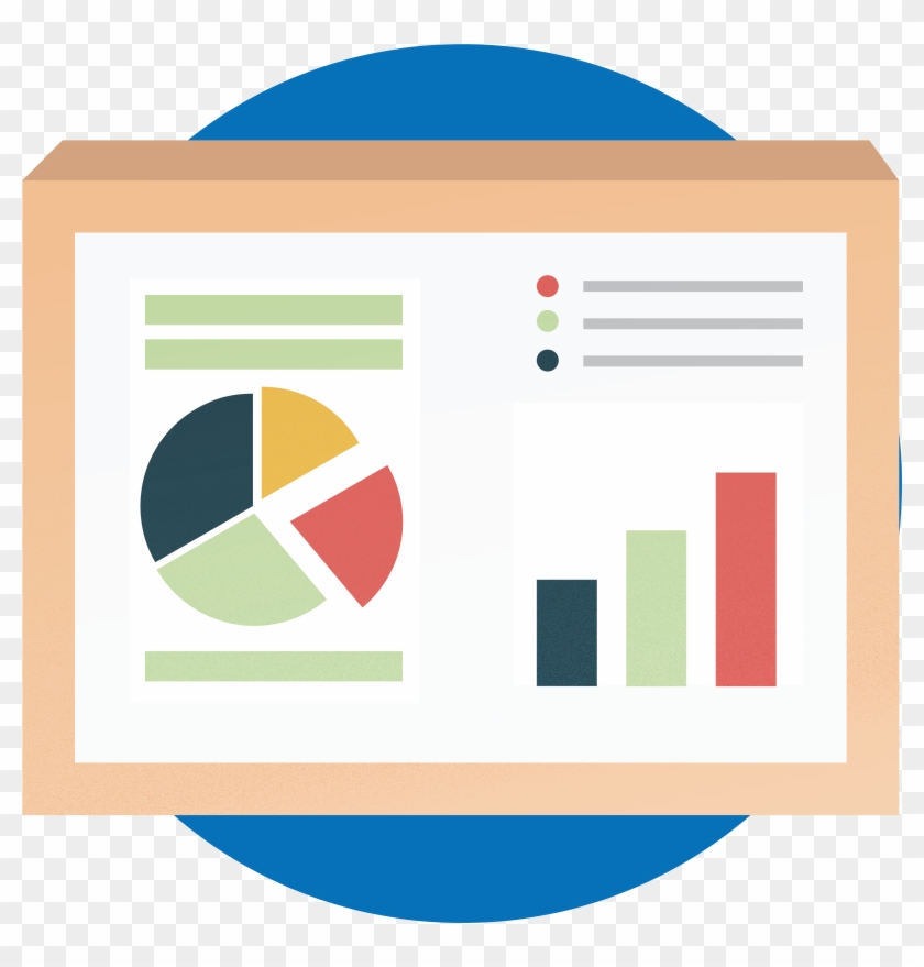Statistics Icon - Marketing Clipart #4694191